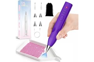LEVYPAN Electric Diamond Art Painting Pen with Vacuum Pump, No Wax Needed, Lightweight Design, 3 Adjustable Suction Mode & Rechargeable, DIY Diamond Art Accessories and Tools