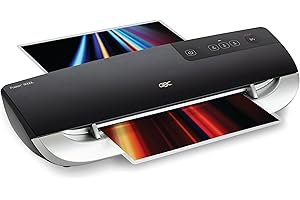 Swingline GBC Thermal Laminator Machine, Fusion 3000L, 9 Inch, 1 Min Warm-up, 3 or 5 Mil, with 30 EZUse Laminating Pouches (1