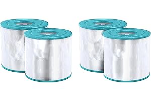 Hurricane Filters 4 Pack HF4401-02 Advanced Spa Filter Cartridge - Replacement for Prb17.5SF, Unicel C-4401 Filbur FC-2386, D