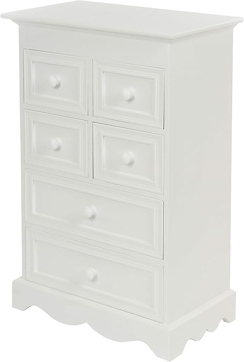 Elbmobel Schmuckkommode Hohe 35cm Schrank Antik Weiss Holz Landhaus Schmuckschrank Schrankchen Shabby Klein Amazon De Kuche Haushalt