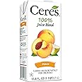 Ceres 100% All Natural Pure Fruit Juice Blend, Peach - Gluten Free, Rich in Vitamin C, No Added Sugar or Preservatives, Cholesterol Free - 33.8 FL OZ (Pack of 1)