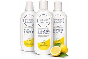 3-Pack Floor Cleaner 500ml Lemon Scent Compatible with Tineco FLOOR ONE S3 S5 S6 S7 Pro & iFLOOR Series Vacuum, Floor Cleanin