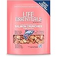 LIFE ESSENTIALS BY CAT-MAN-DOO All Natural Freeze Dried Wild Alaskan Salmon Crunchies Treats for Dogs - Single Ingredient Grain Free Snack with No Additives or Preservatives, 5 Ounce Bag