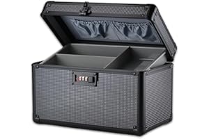Combination Lock Storage Box with Handle – Multipurpose Locking Case for Office, Home & Outdoor Use, Secure Storage for Acces