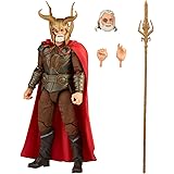 Marvel Hasbro Legends Series 6-inch Scale Action Figure Toy Odin, Infinity Saga Character, Premium Design, Figure and 4 Acces