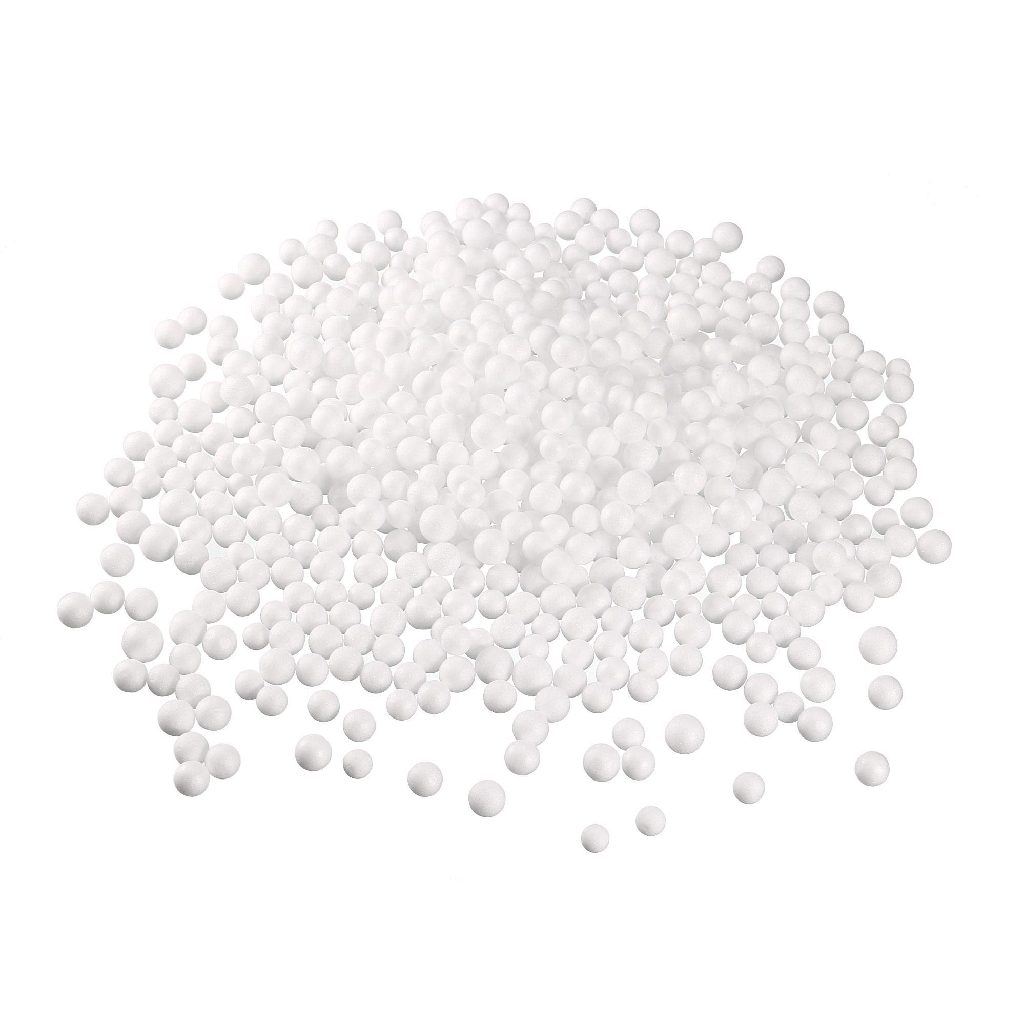 uxcell 1 Pack 0.3" White Polystyrene Foam Ball