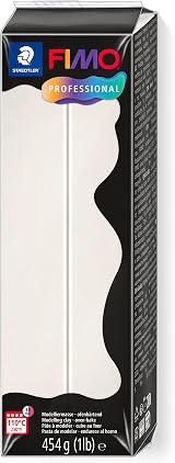 STAEDTLER FIMO Professional Porcelain Polymer Modelling Clay 454g Block view 1
