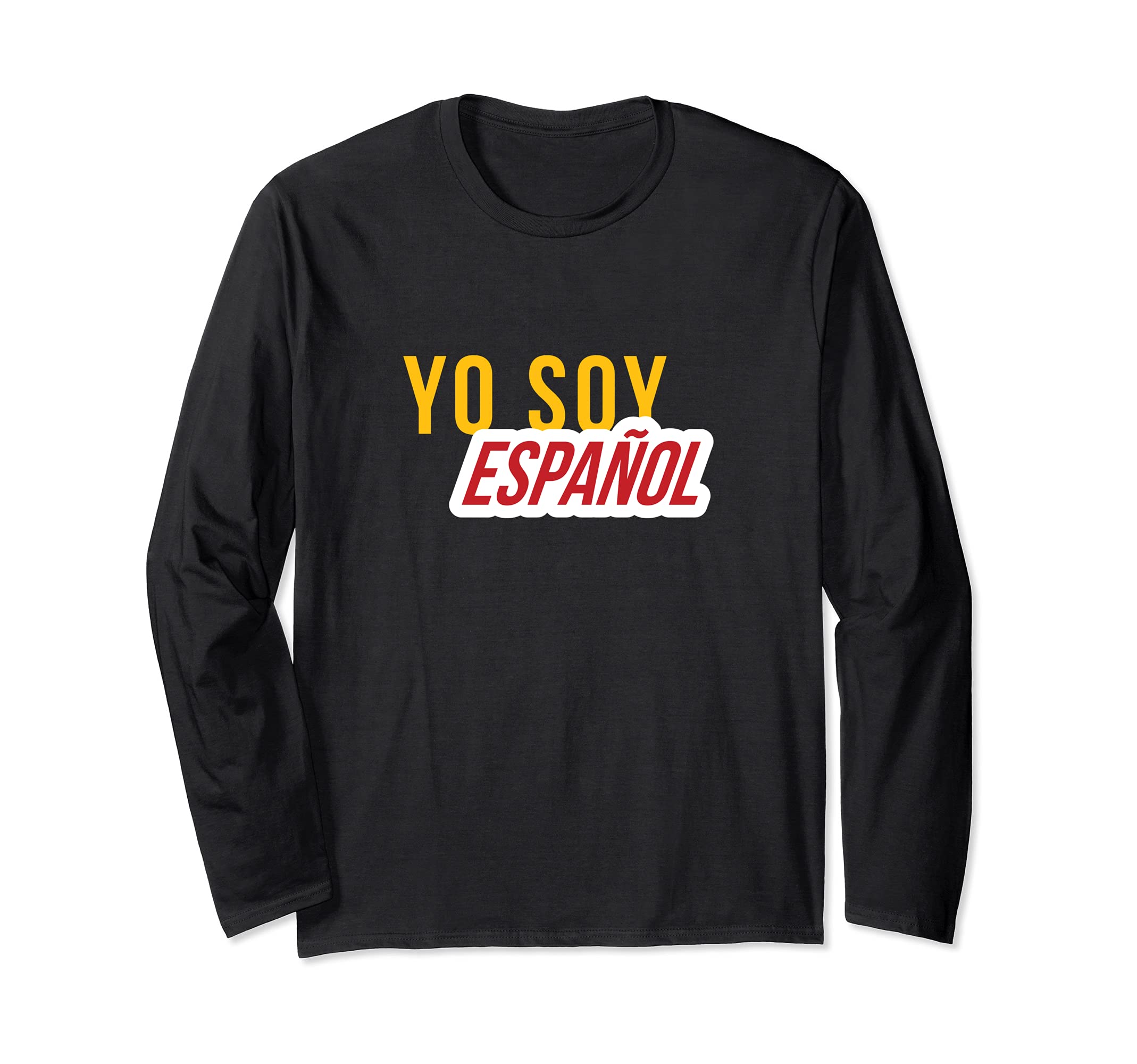 Spain Flag Long Sleeve T-Shirt
