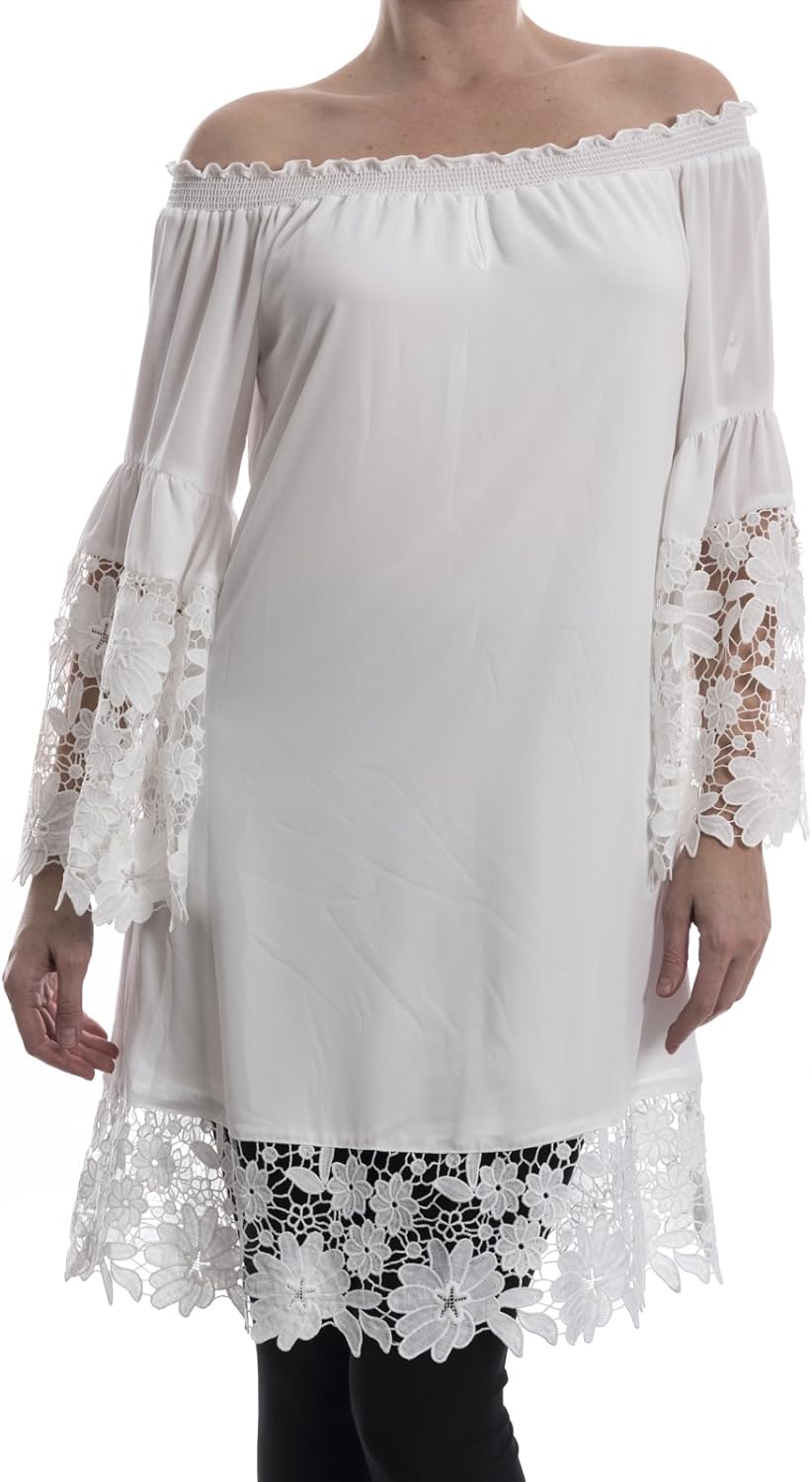 joseph ribkoff white dress