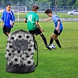 BROTOU Extra Large Drawstring Mesh Ball Bag 30 x 40 600D Polyester view 7