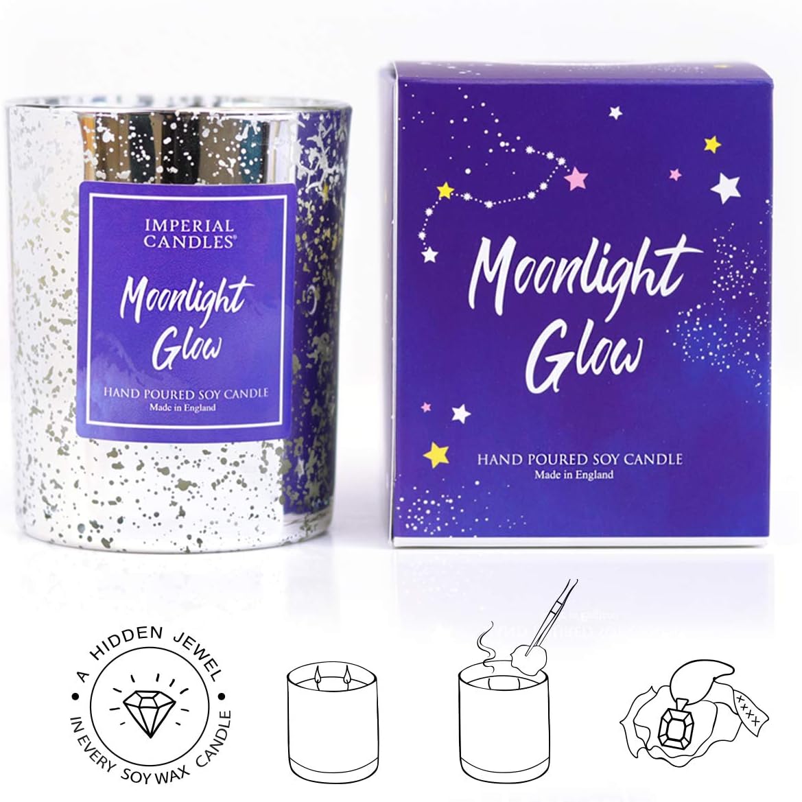 Imperial Candles - Moonlight Glow - Jewellery Soy Candle
