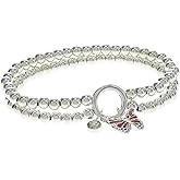Alex and Ani Breast Cancer Awareness Butterfly Stretch Bracelet