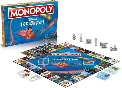 Winning Moves Disney Lilo and Stitch Monopoly Board Game