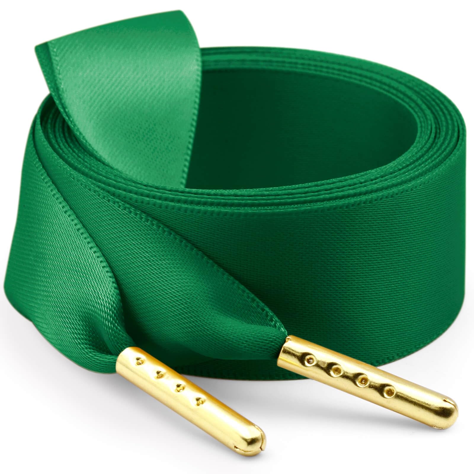 WEGOODZF Ribbon Satin Sneakers Shoelaces: 2 Pair