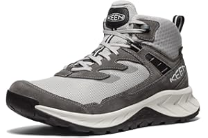 KEEN mens Hightrail Mid Height Durable Lightweight Breathable Leather Waterproof Hiking Boots