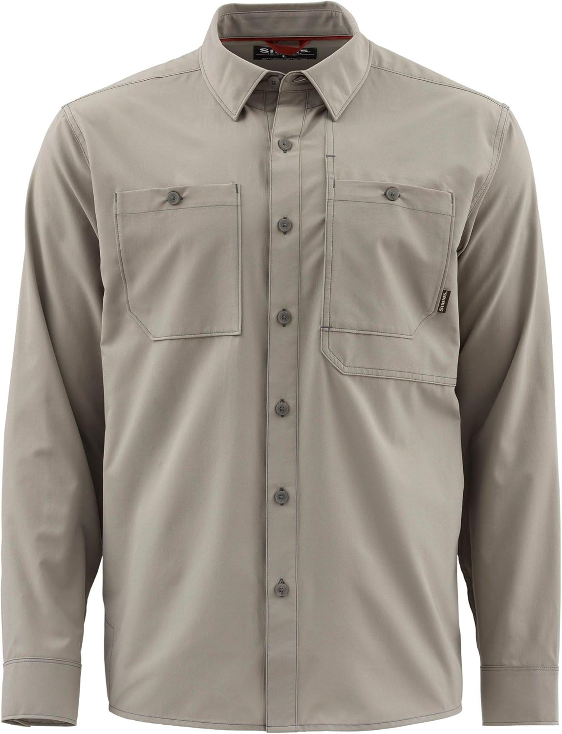 Simms Double Haul Long Sleeve Fishing Shirt, UPF 30 Sun Protection