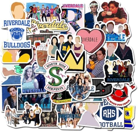 Votgl 50 Stuck Riverdale Tv Show Fans Geschenk Dekoration Aufkleber Diy Scrapbooking Album Gepack Laptop Telefon Aufkleber Aufkleber Amazon De Kuche Haushalt