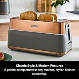 Morphy Richards Signature Opulent 4 Slice Toaster Copper 1800W 2 Slots view 3