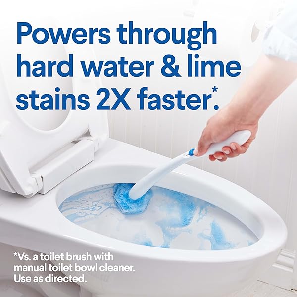 CLOROX TOILETWAND DISPOSABLE TOILET CLEANING SYSTEM – TOILETWAND, STORAGE CADDY AND 16 DISINFECTING REFILL HEADS
