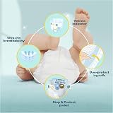 Pampers Premium Protection New Baby Size 3 204 Nappies 6-10kg Monthly Pack view 5
