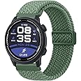Coros Braided Band Compatible with Pace 2 / Apex 42mm / Apex 2, 20mm Quick Release Soft Stretchy Replacement Strap for Coros Pace 2 Smart Watch, Women & Men