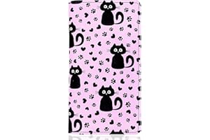 LOLOMLO Checkbook Cover for Men & Women, RFID Blocking PU Leather Check Book Register Case for Duplicate Checks, Personal Checkbook Holder for Top Side Tear, Pen Holder & Plastic Divider