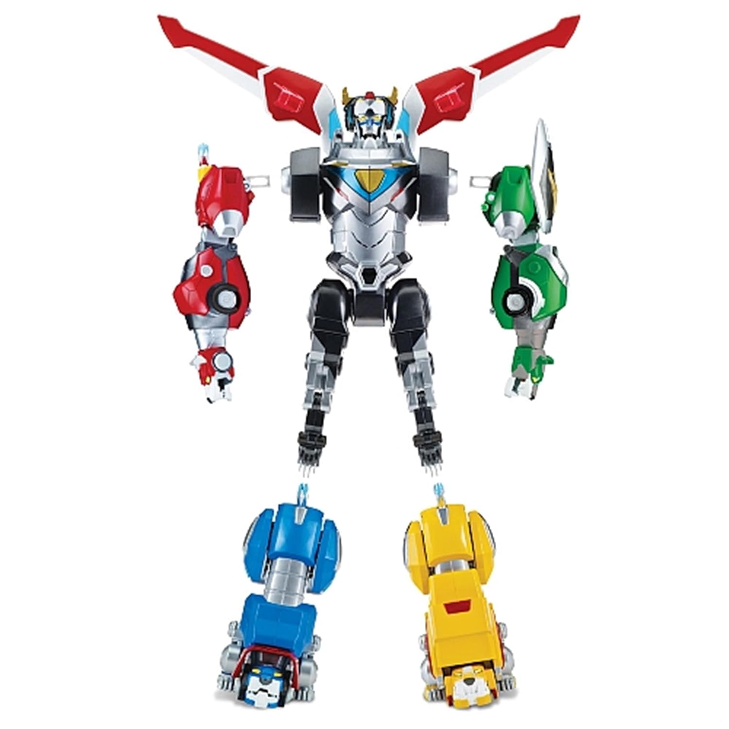 voltron legendary defender 5 lions bundle set with lights and sounds
