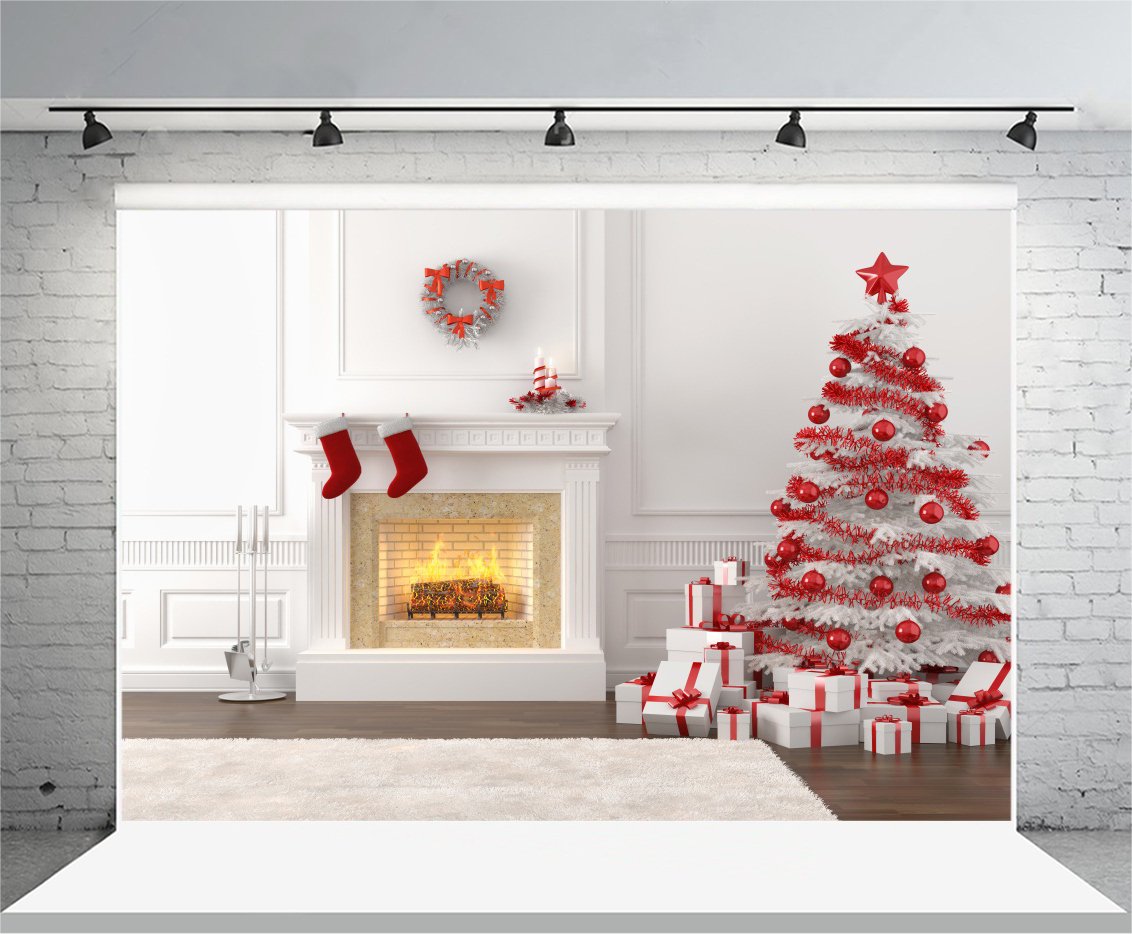 Christmas Photography Backdrops Yeele 7×5 ft HD Vinyl Background Paper Photo Studio Props No Creases