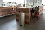 Brabantia NewIcon Pedal Bin 30 L Metallic Gold Soft Closure Removable Inner view 9