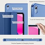JETech Case for iPad 11th 10th Gen 11/10.9 Inch 2025/2022 Smart Cover Navy Blue view 3