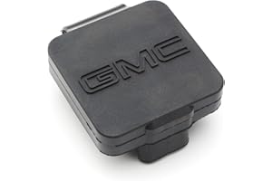 GM Accessories 23181345 Hitch Receiver Closeout in Black with GMC Logo