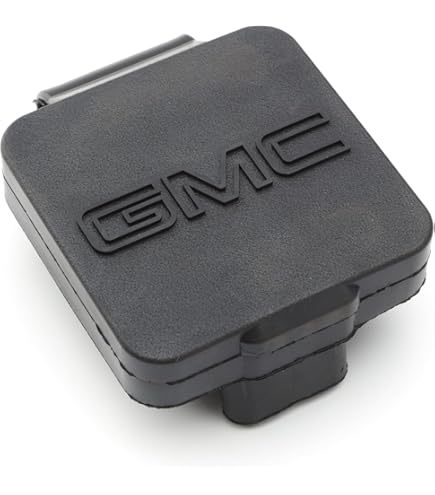 Mopar Logo Black Rubber Heavy-Duty 2-Inch Tow Hitch Cover