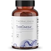 Theralogix TherOmega Omega-3 Fish Oil Supplement - Supports Heart, Brain, Immune & Joint Health* - 700 mg DHA & EPA from Wild Alaska Pollock - Sustainably Sourced - NSF Certified - 270 Softgels