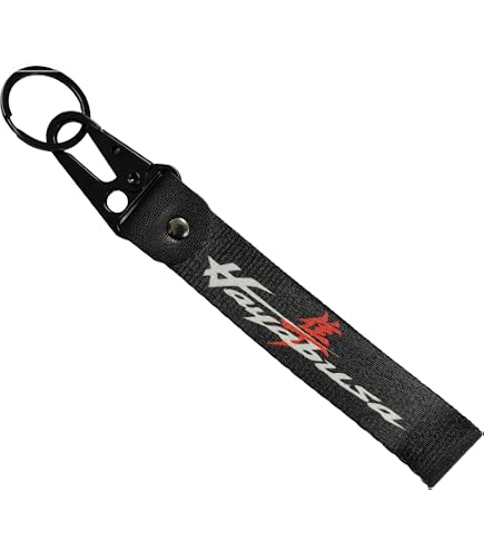 Amazon.com: NEW OEM SUZUKI HAYABUSA KANJI LOGO LEATHER KEY CHAIN