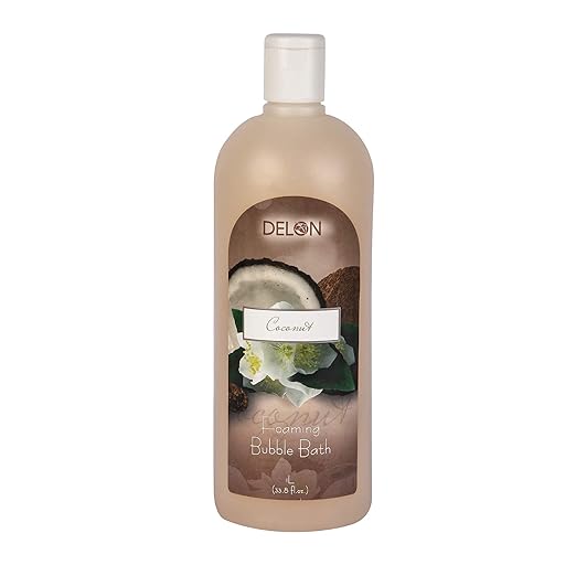 DELON FOAMING BUBBLE BATH COCONUT, 1L