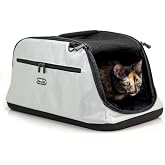 Sleepypod&reg; Air, Airline Approved Cat/Dog Carrier, Crash Tested, Silver