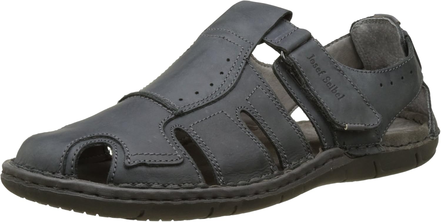 Josef Seibel Men’s 43215 Open Toe Sandals Black Size 16 Amazon.co.uk Shoes & Bags