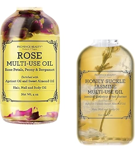 Amazon.com: Provence Beauty Rose Multi-Use Oil – Face, Body, and