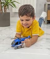 Teamsterz Small Police Helicopter Lights Sounds Ages 3+ view 4