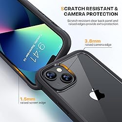 Diaclara Designed for iPhone 13 Case, Full Body