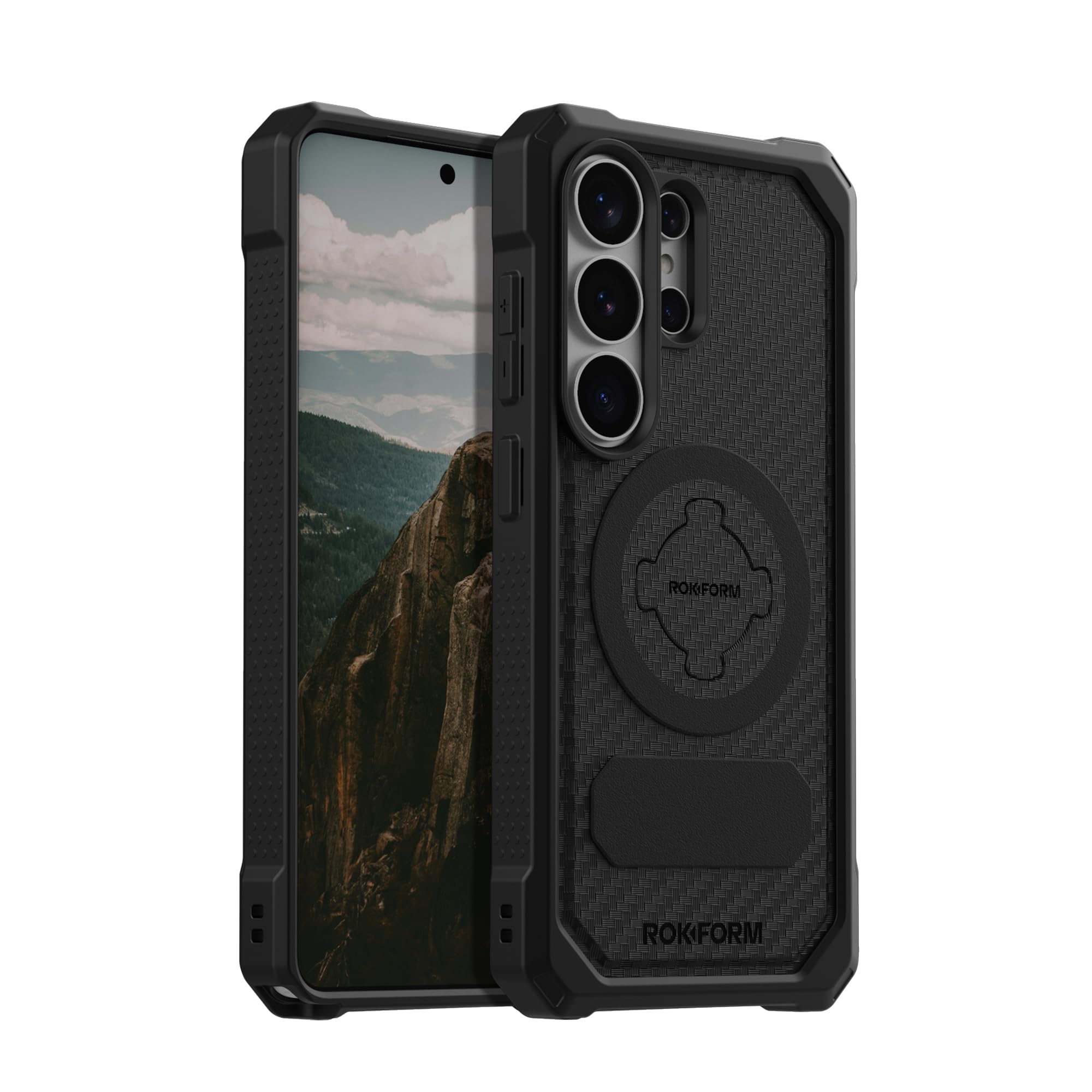 Rokform Rugged Case for Galaxy S26 Ultra, Magnetic Cover, Drop Tested Armor (Black)