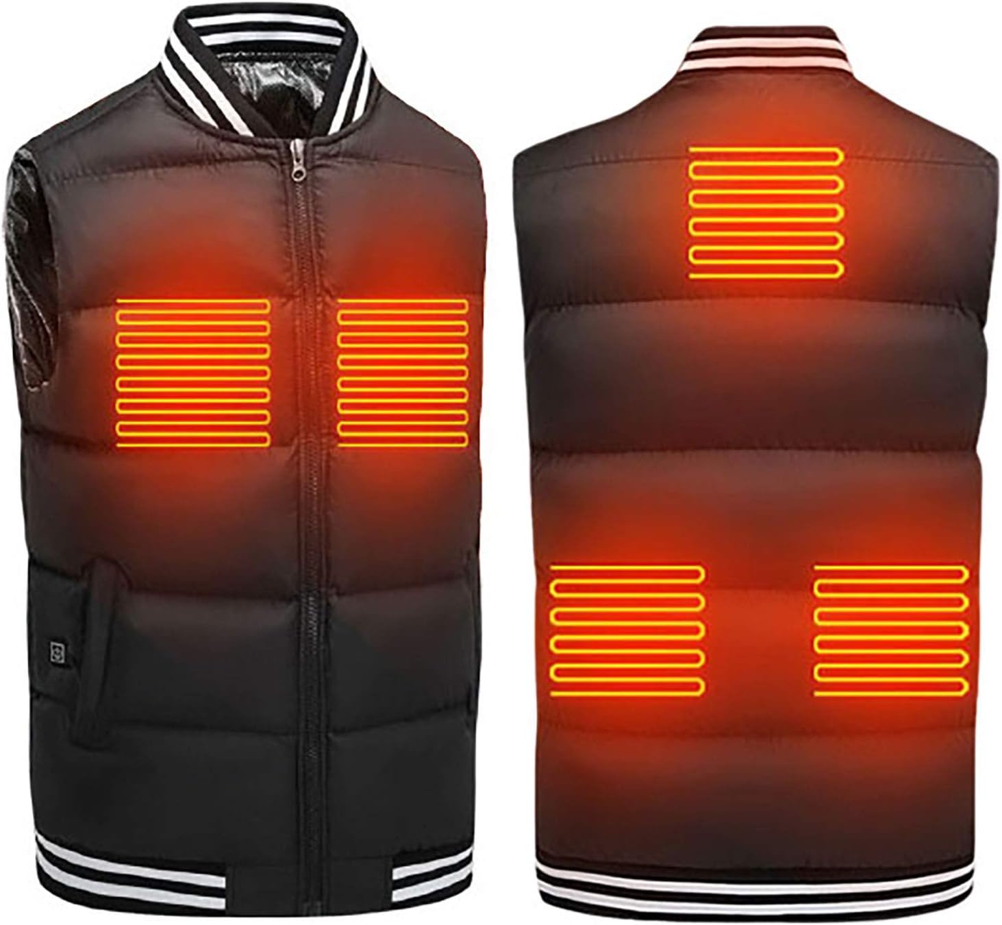 GZDD Heated Vest for Men&Women Heating Clothing USB Charging Electric Body Warmer