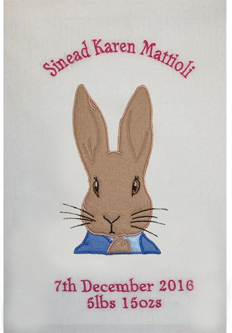 peter rabbit fleece blanket