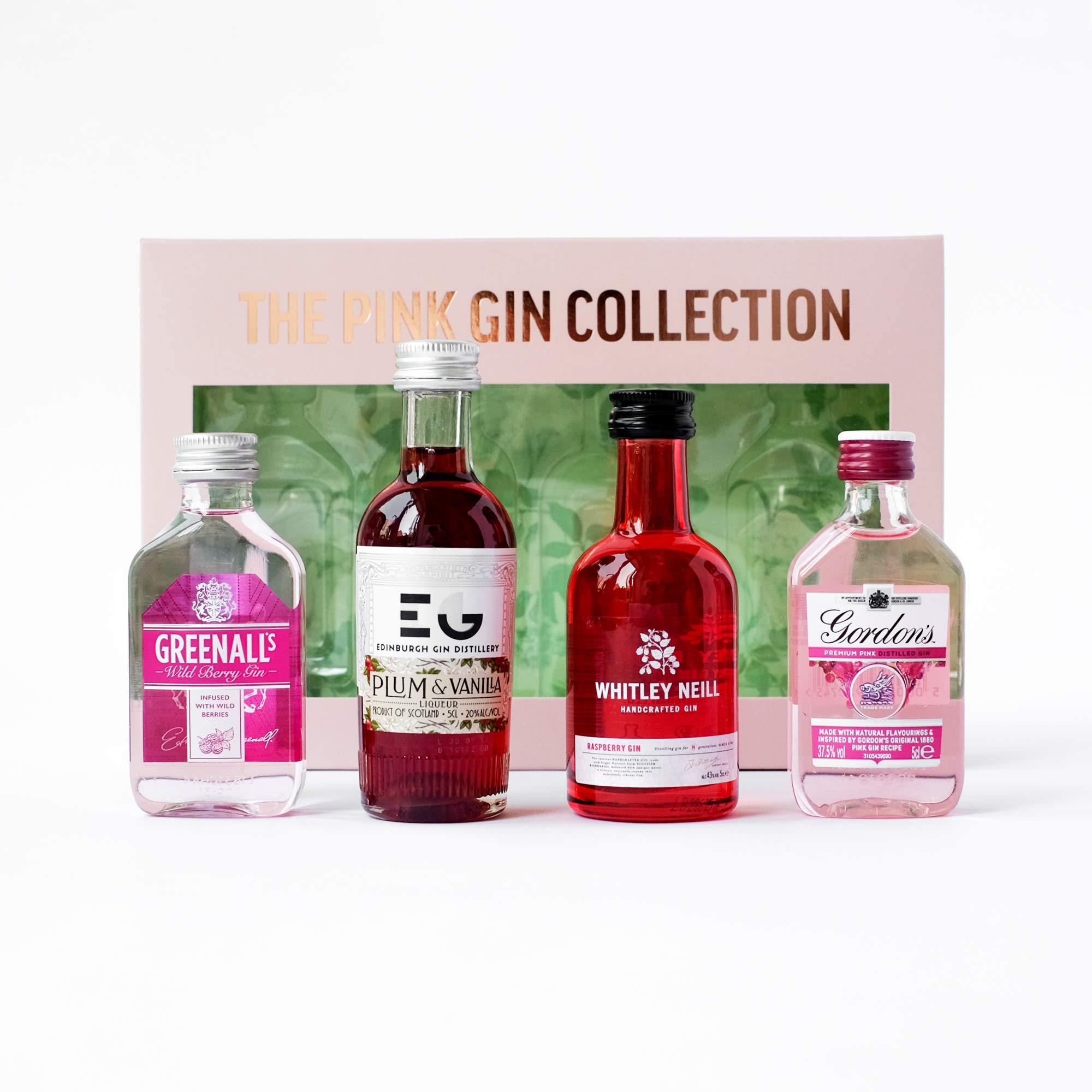 Buy The Pink Gin Collection Gin Gift Set Includes 4 x Pink Gin