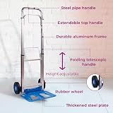 Neo Heavy Duty Aluminium Folding Sack Trolley 100 kg Extendable Handle view 4