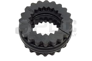 TB WOODS MECHANICAL 9J 3" OAL, 3" OAL 6" OD, EPDM, Flexible ONE Piece Solid Sleeve: Ethylene Propylene DIENE MONOMER, Order 2 HUBS with Same OD & 1 Insert for Complete Coupling