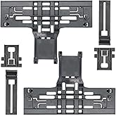 𝟮𝟬𝟮𝟔 𝗨𝗣𝗚𝗥𝗔𝗗𝗘𝗗 Dishwasher Upper Rack Adjuster W10546503 W10195839 W10195840 Dishwasher Positioner for Whirlpool Ki