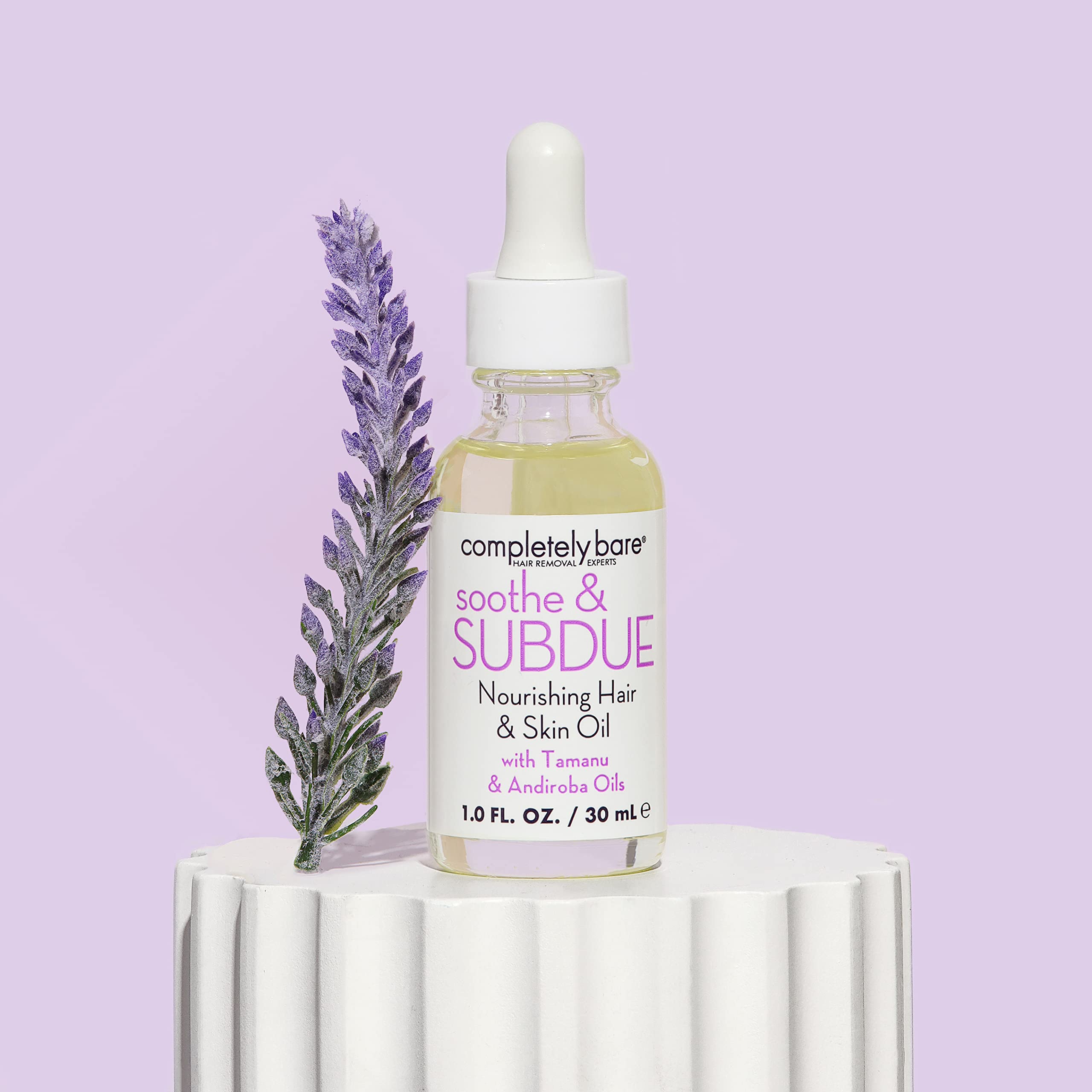 Completely Bare soothe & SUBDUE Nourishing Hair & Skin Oil - Reparative Tamanu & Andiroba Oils