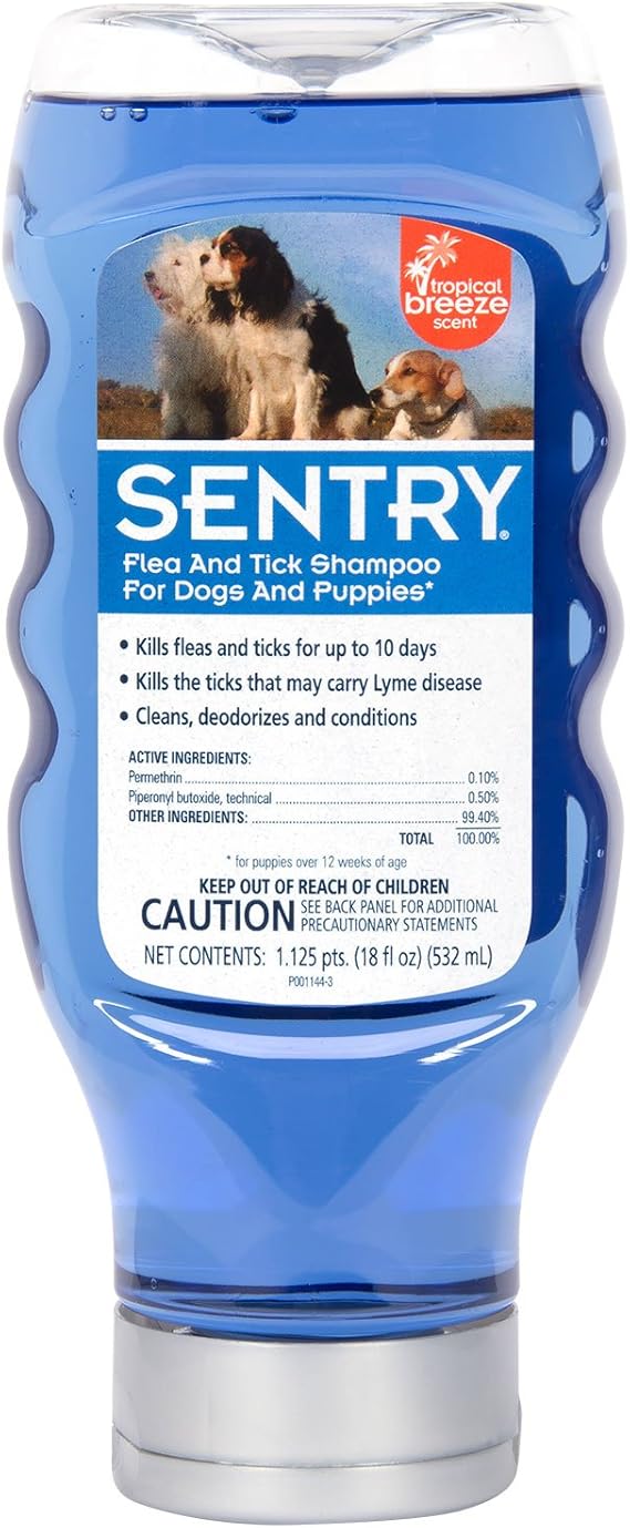 sentry dog shampoo reviews