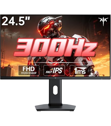 Amazon.com: KTC 24.5 Inch 300Hz Gaming Monitor, FHD 1080P 240Hz